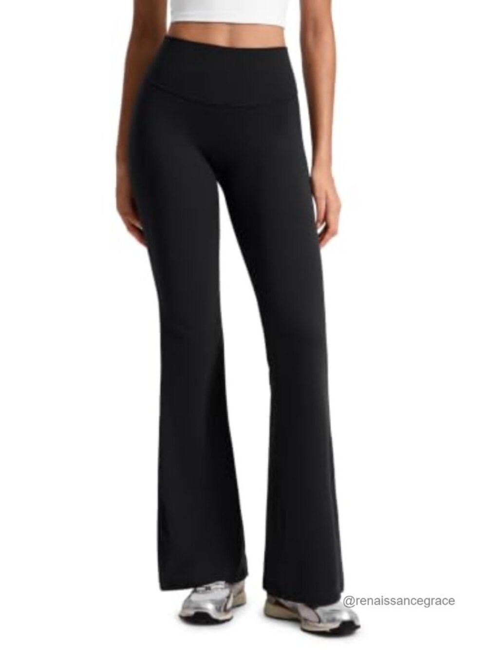 Softretch Flare Leggings High Rise No Front Seam Bootcut Yoga Pants